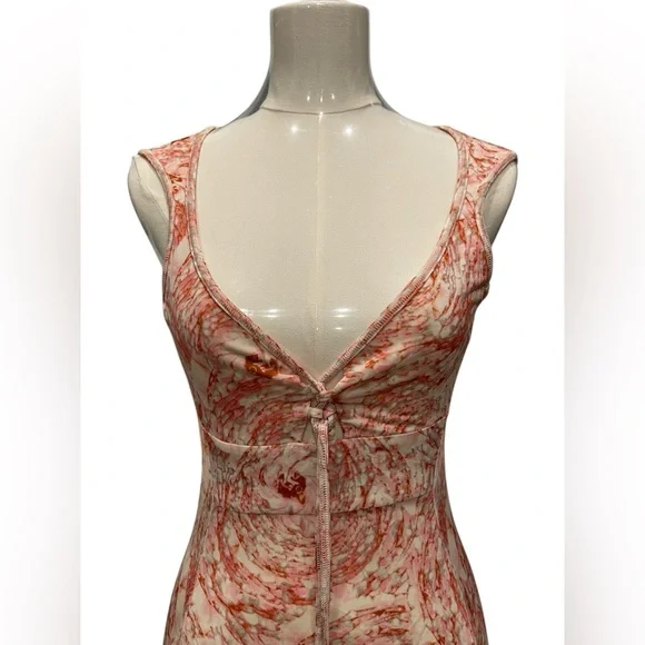 JUST CAVALLI boho fairycore floral midi dress Size:42 - Picture 2 of 11